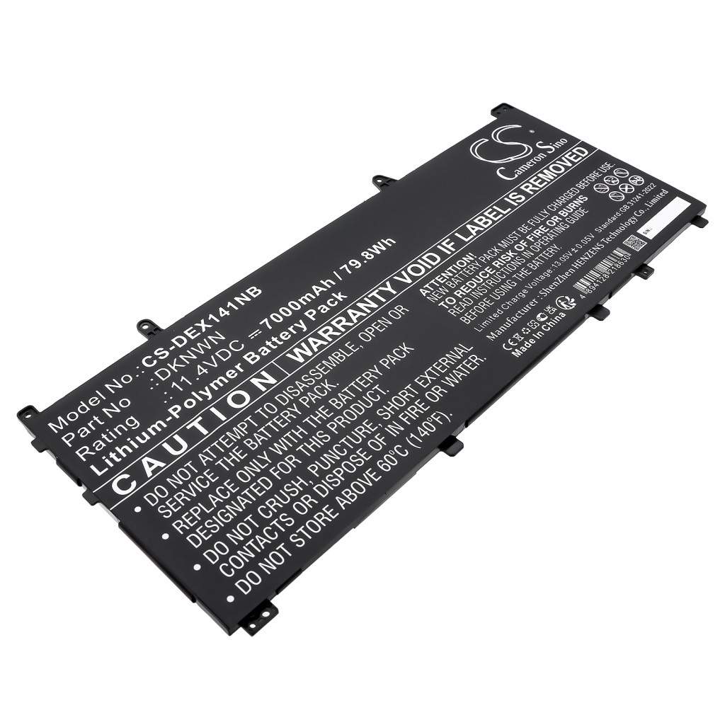 Batterier till bärbara datorer DELL CS-DEX141NB