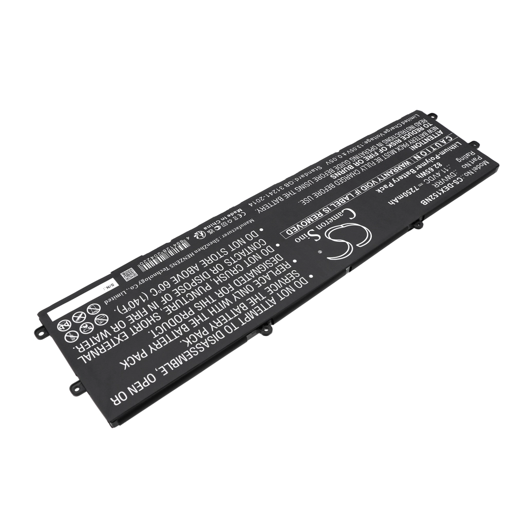 Batterier till bärbara datorer DELL CS-DEX152NB