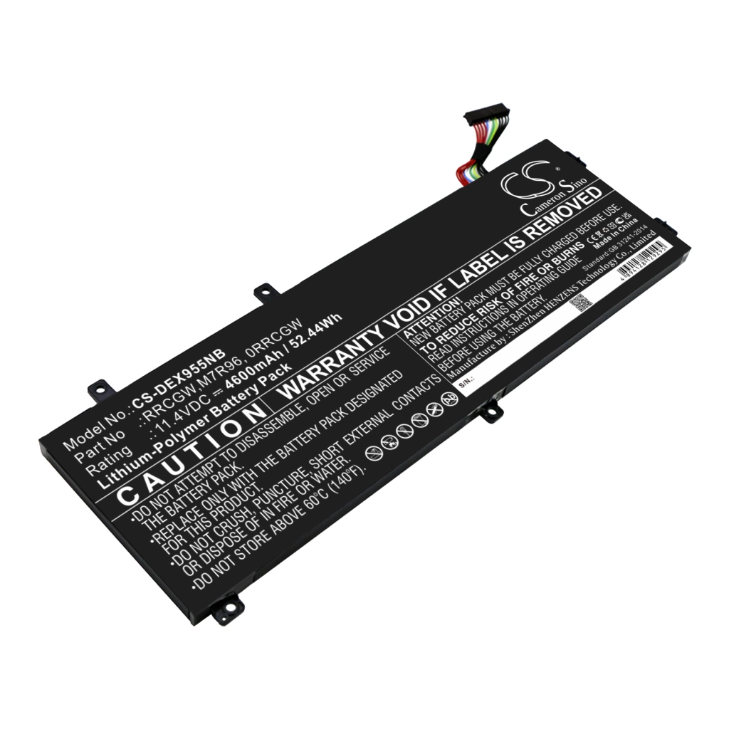 Batterier till bärbara datorer DELL P56F002