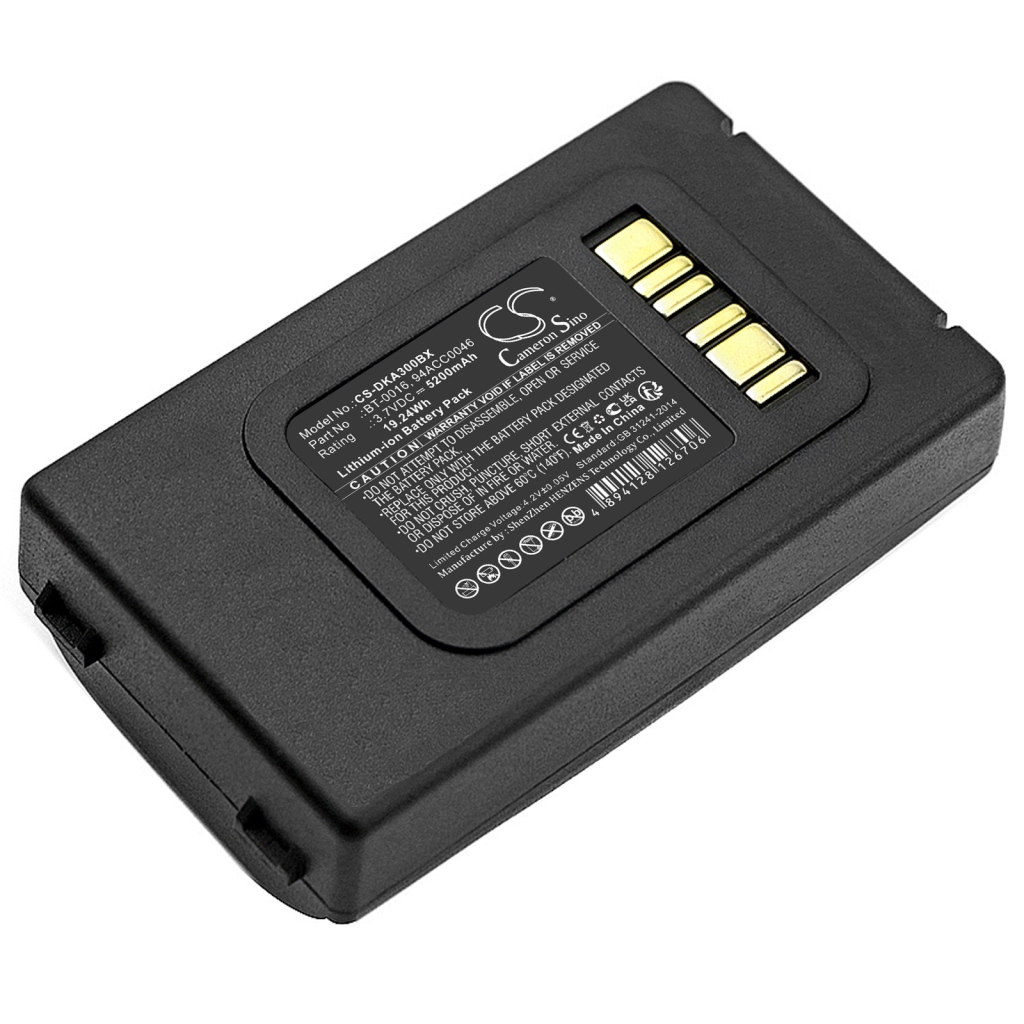 Batterier för skanner Datalogic CS-DKA300BX