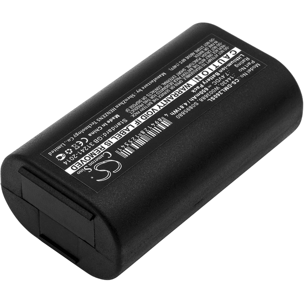 Batterier för skrivare 3m PL200