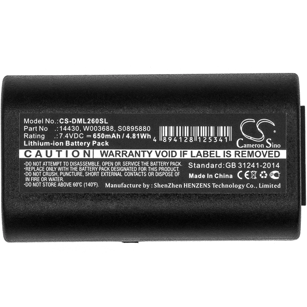 Batterier för skrivare 3m PL200