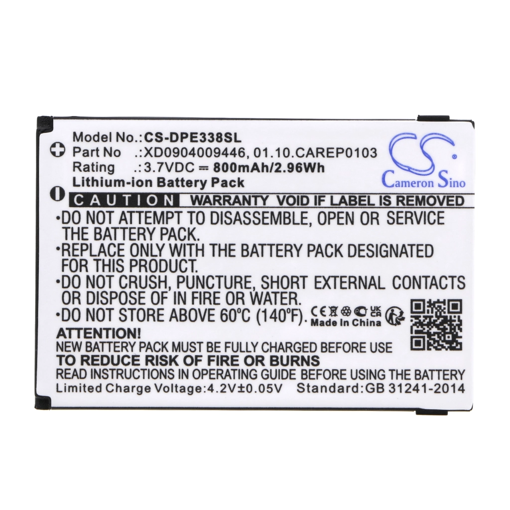Batterier till mobiltelefoner Doro CS-DPE338SL