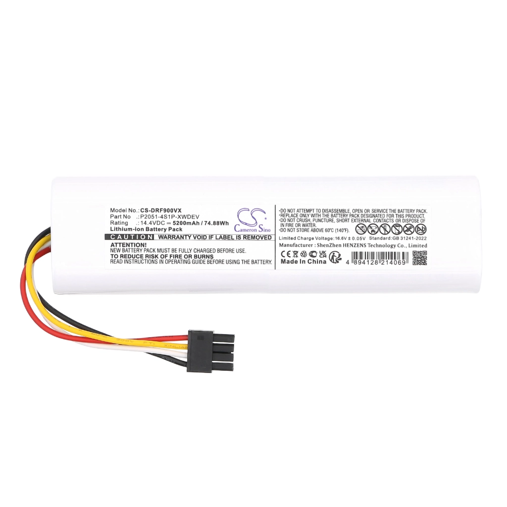 Batterier till dammsugare Dreame CS-DRF900VX