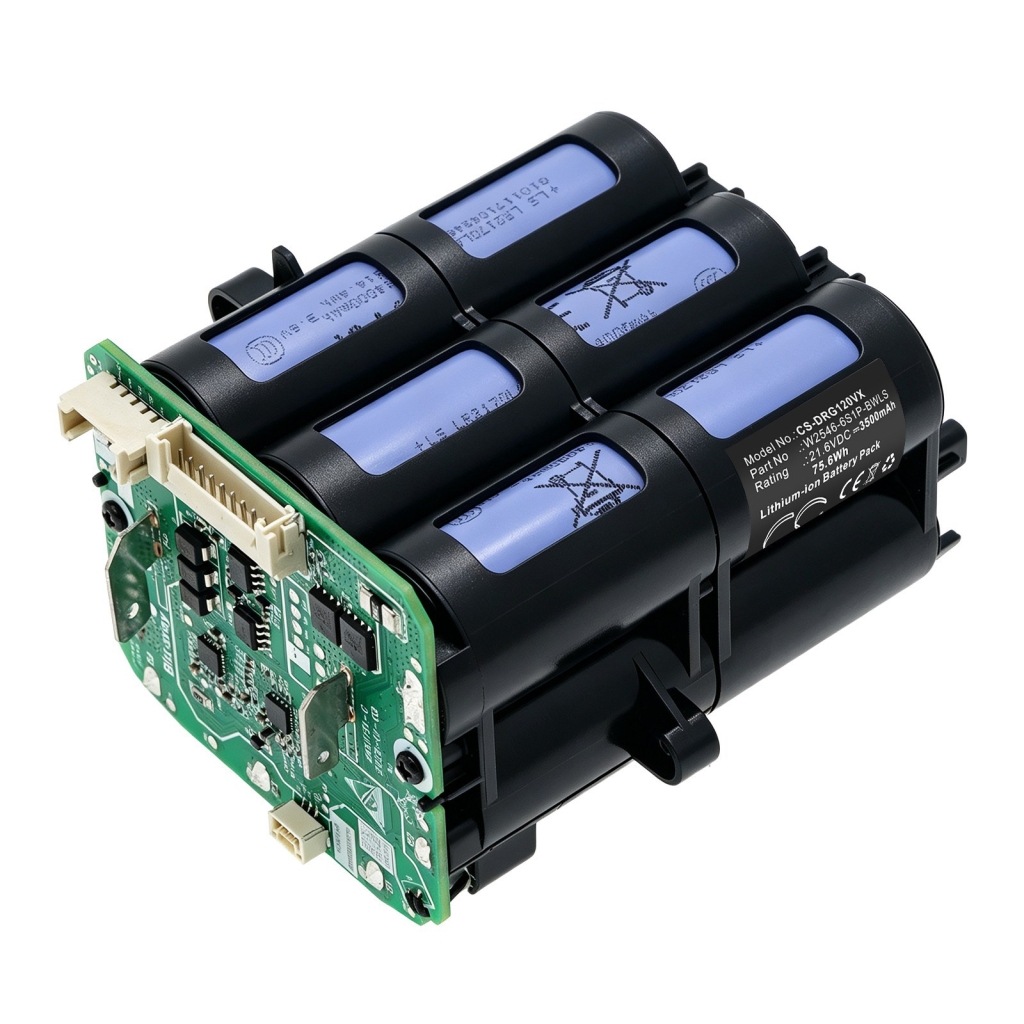 Batterier kompatibel med Dreame G12 G12 Dual Pro CS-DRG120VX
