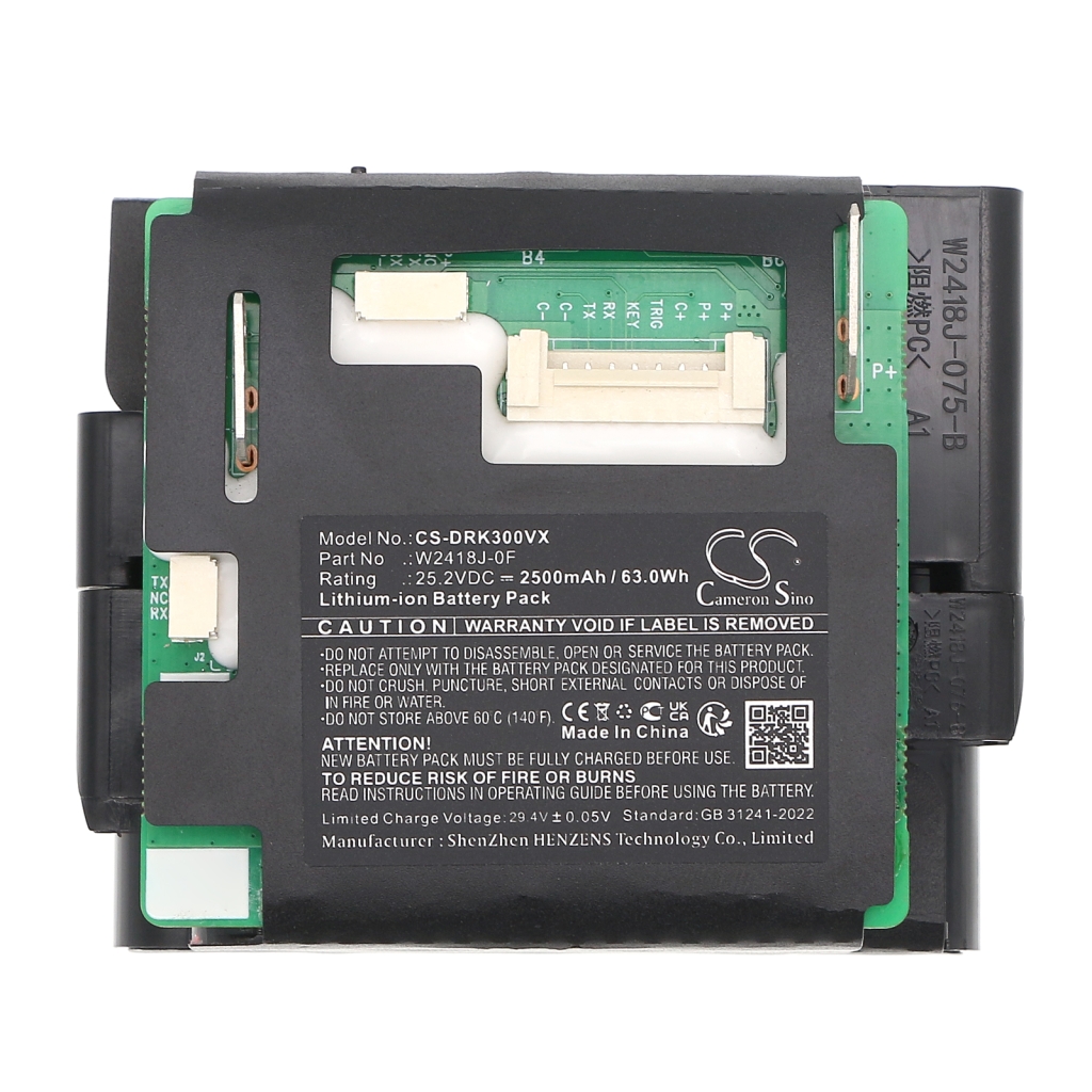Batterier till dammsugare Dreame CS-DRK300VX
