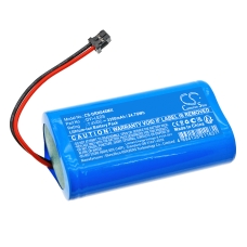 Compatible battery replacement for Vision DVI-LEDS,DVI-LEDSC,OM0046