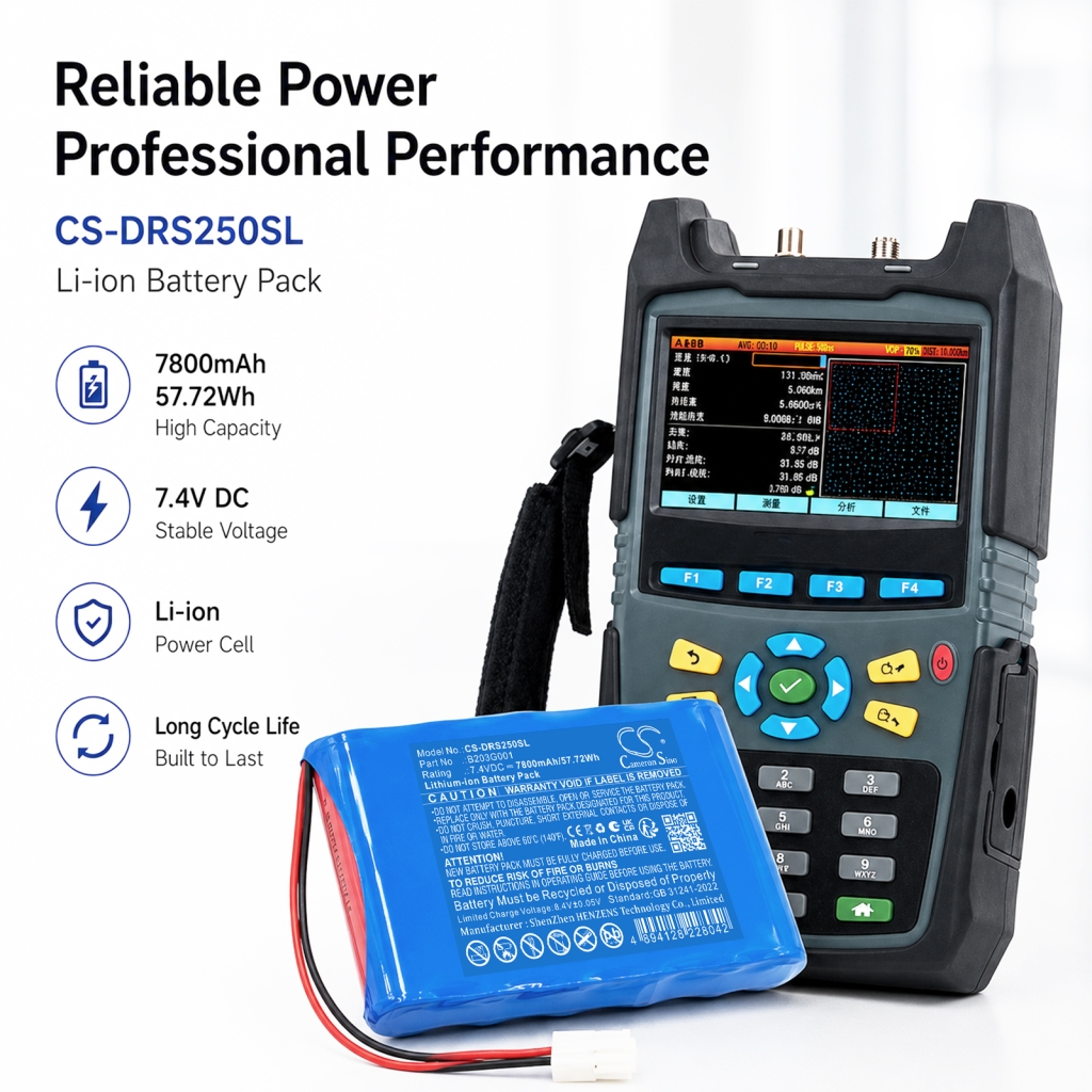Batteri för Deviser DS2500S