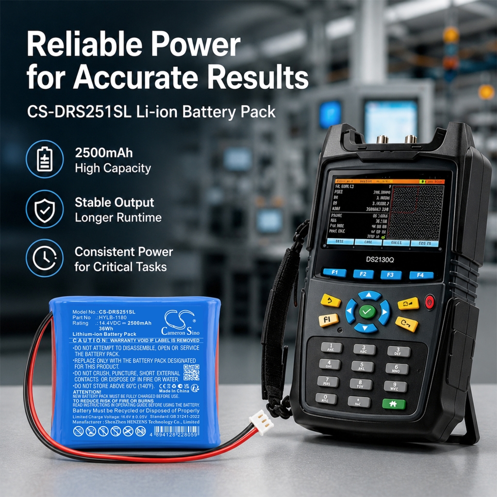 Batteri kompatibel med Deviser CS-DRS251SL