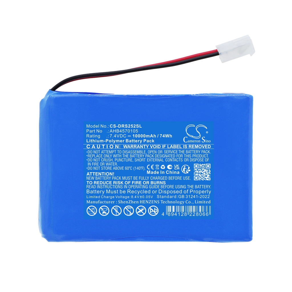 Batteri kompatibel med Deviser CS-DRS252SL