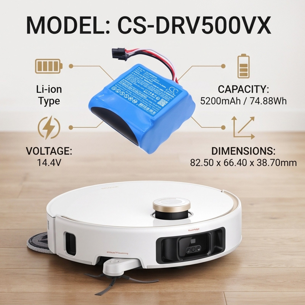 Battery compatible with Vacuum Battery