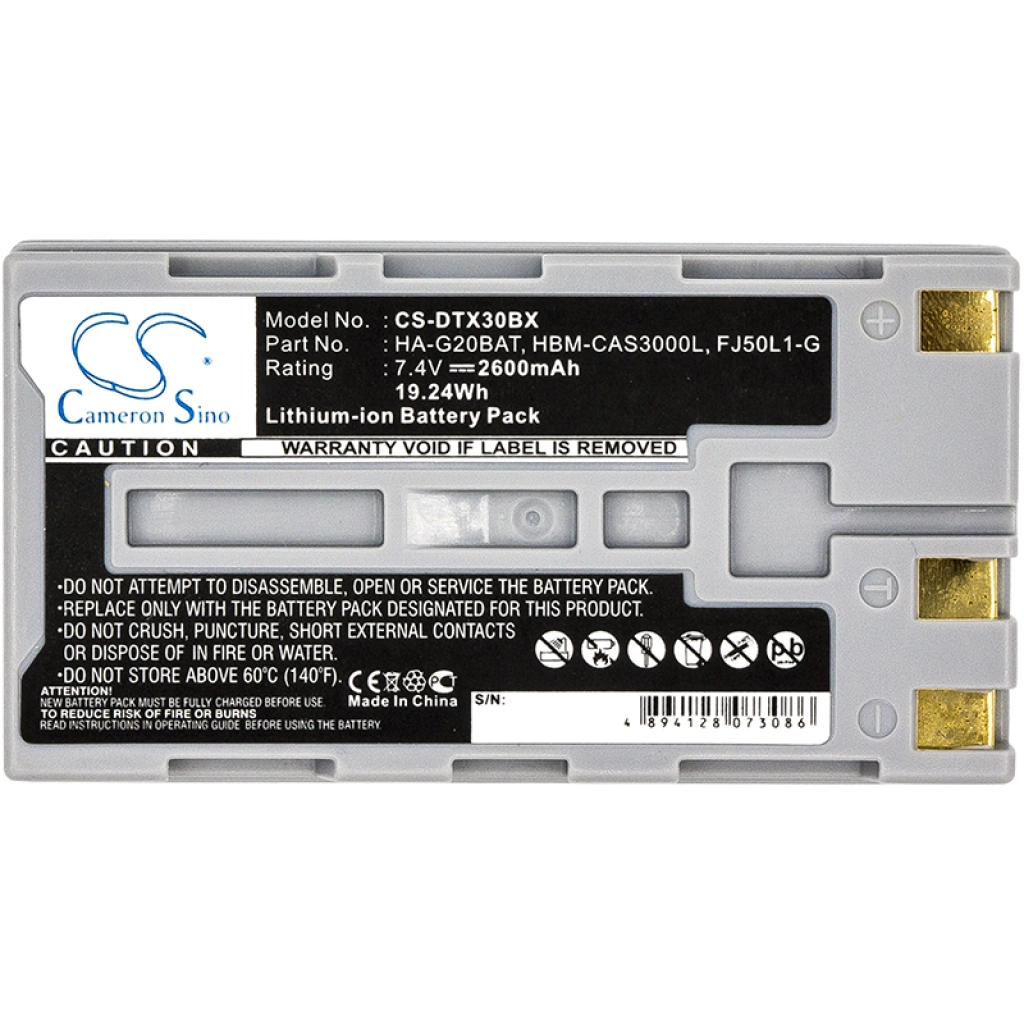 Batterier för skanner Hioki LR8511