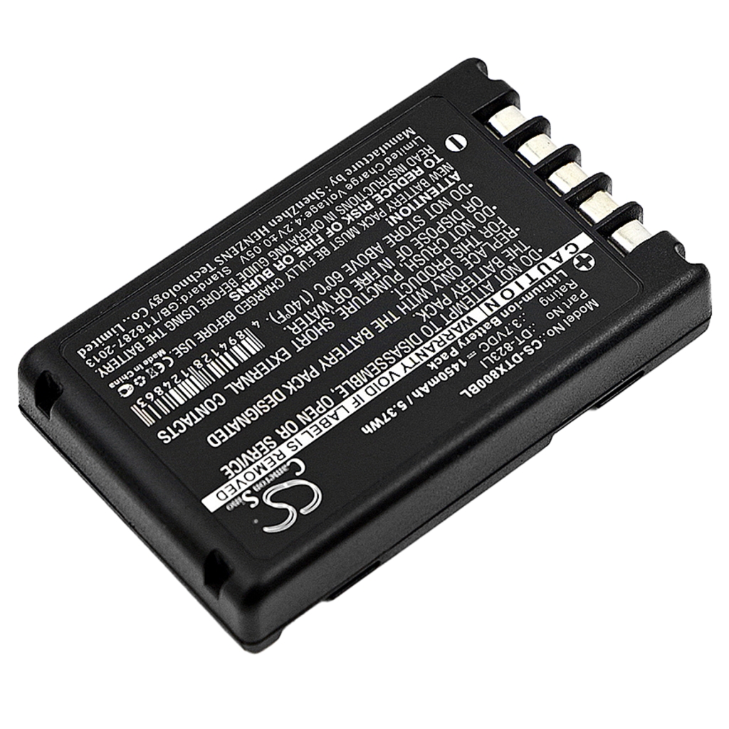 Batterier för skanner Casio CS-DTX800BL