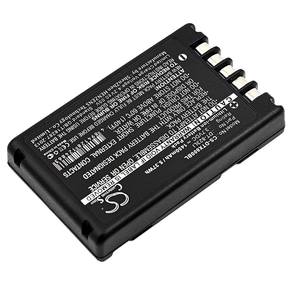 Batterier för skanner Casio CS-DTX800BL