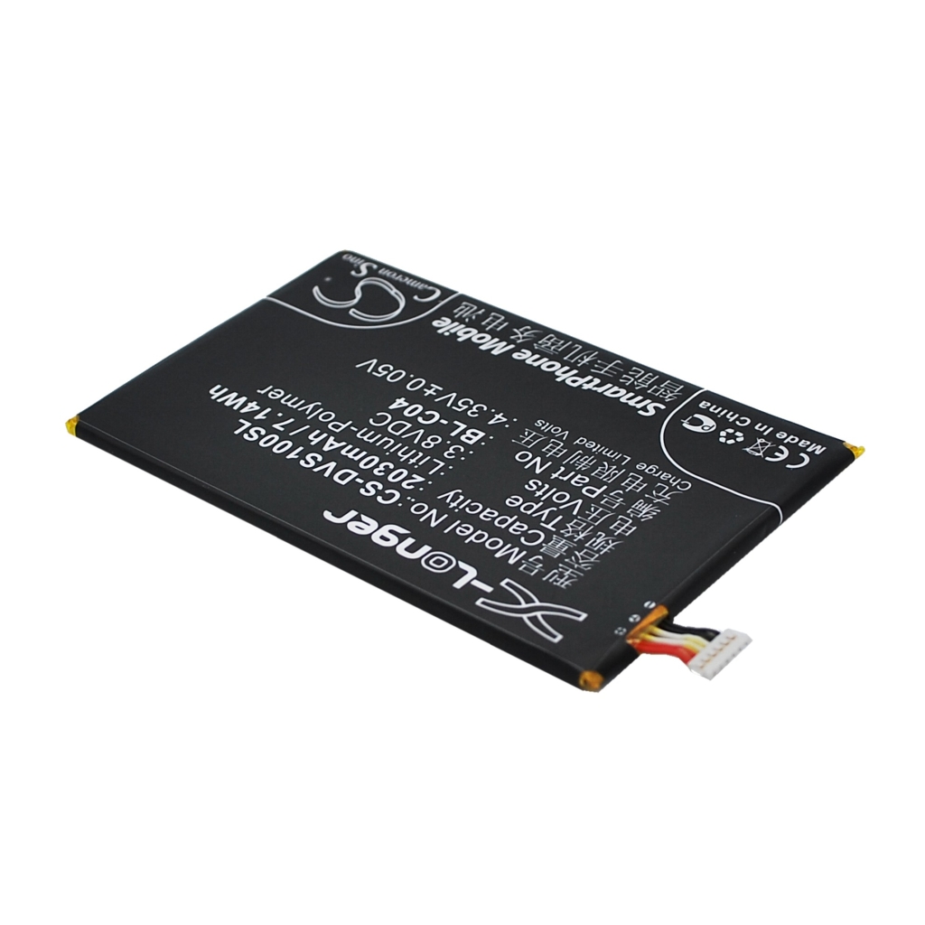 Batteri kompatibel med DOOV CS-DVS100SL