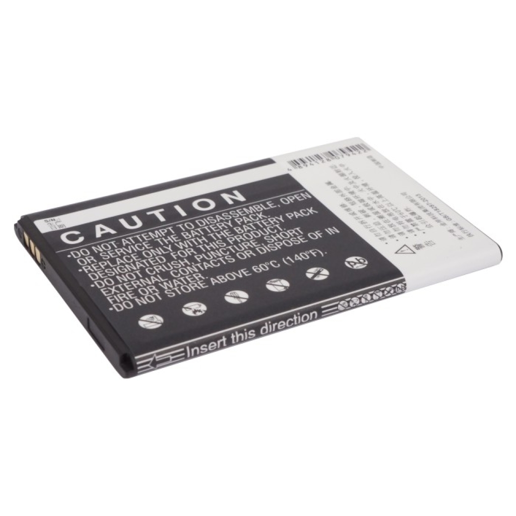 Cameron Sino CS-DVS708SL vinklad bakvy, vinklad vy av mörk baksida, CAUTION-text synlig