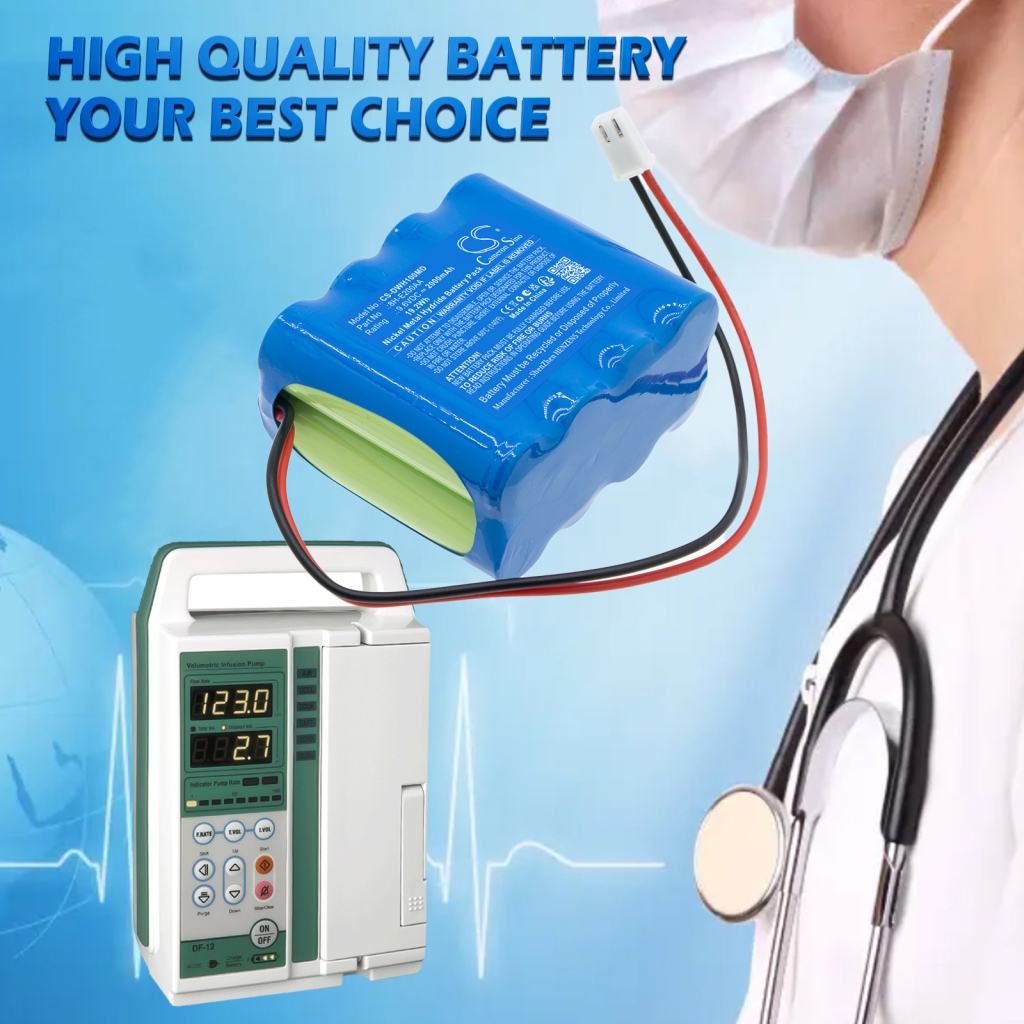 Batteri Ersätter DAIWHA 8H-E200AA