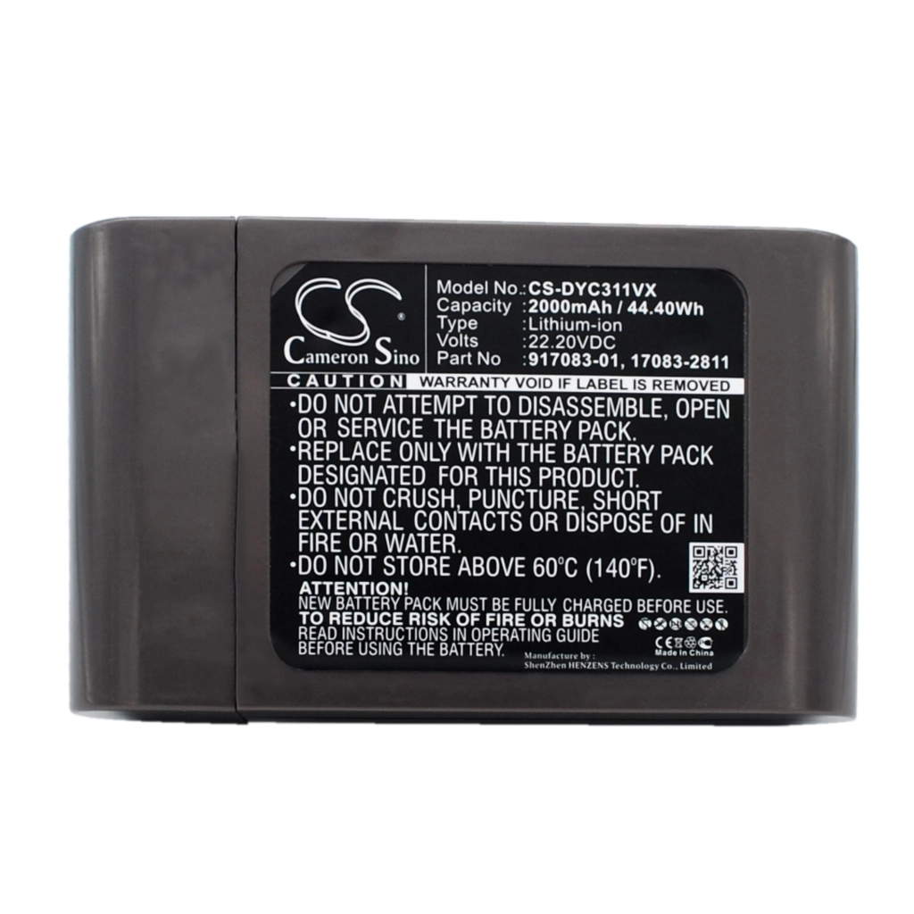 Batterier till dammsugare Dyson DC31