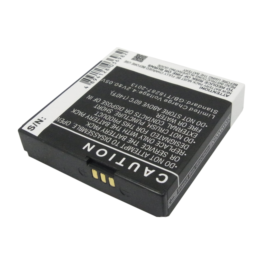 Cameron Sino CS-EAK210SL bakvy, varningstext och streckkod
