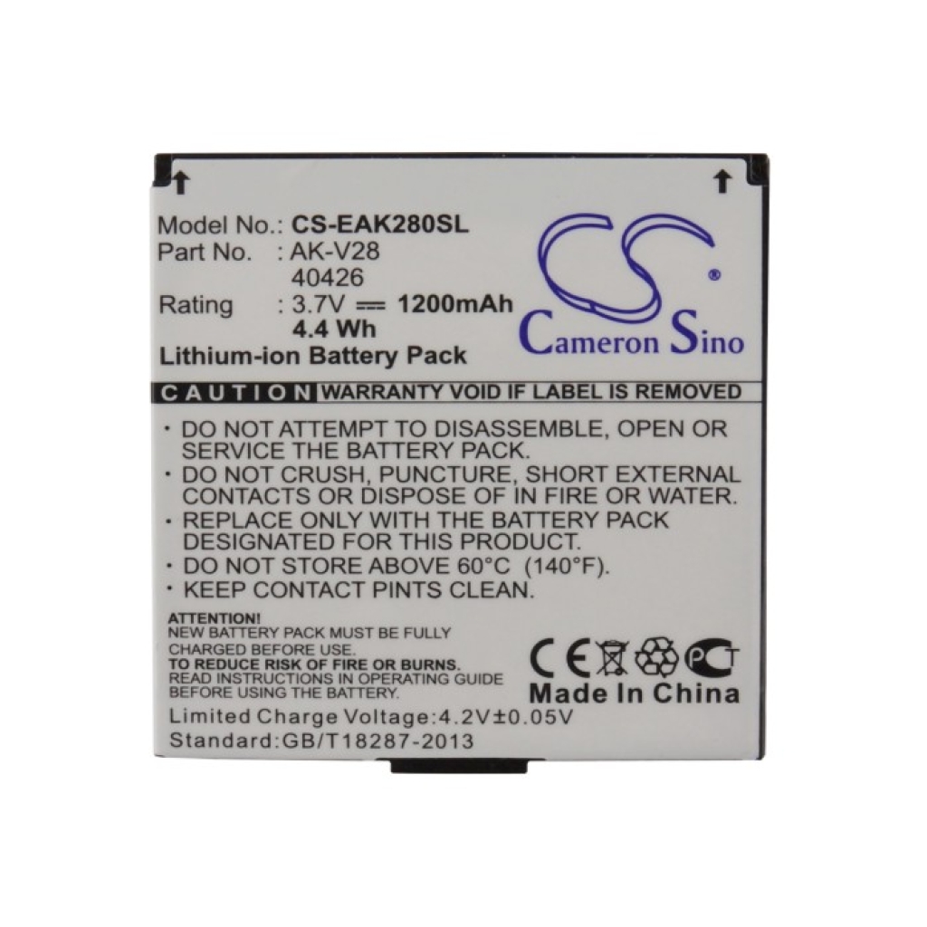 Battery Replaces AK-V29-BC