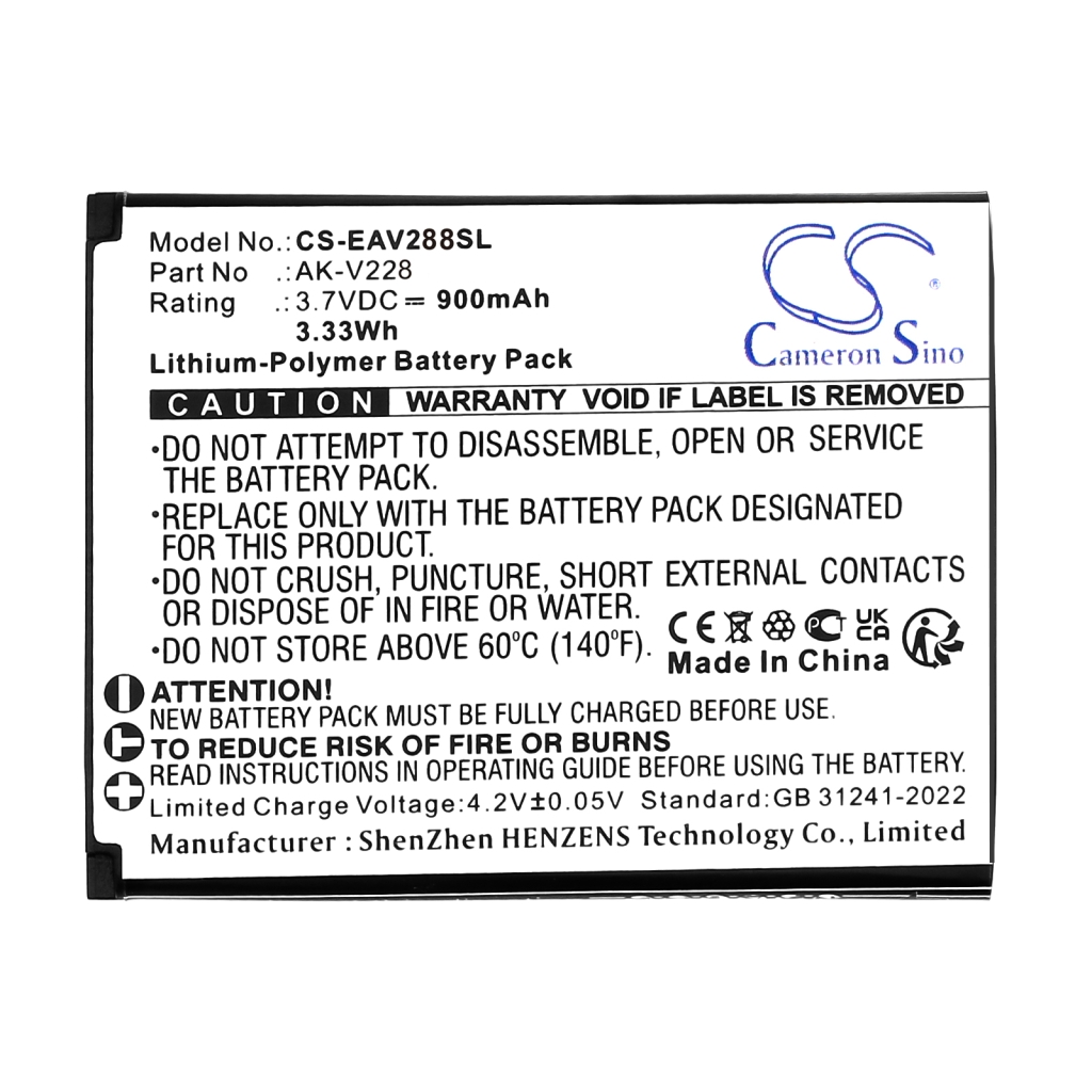 Battery Replaces AK-V228