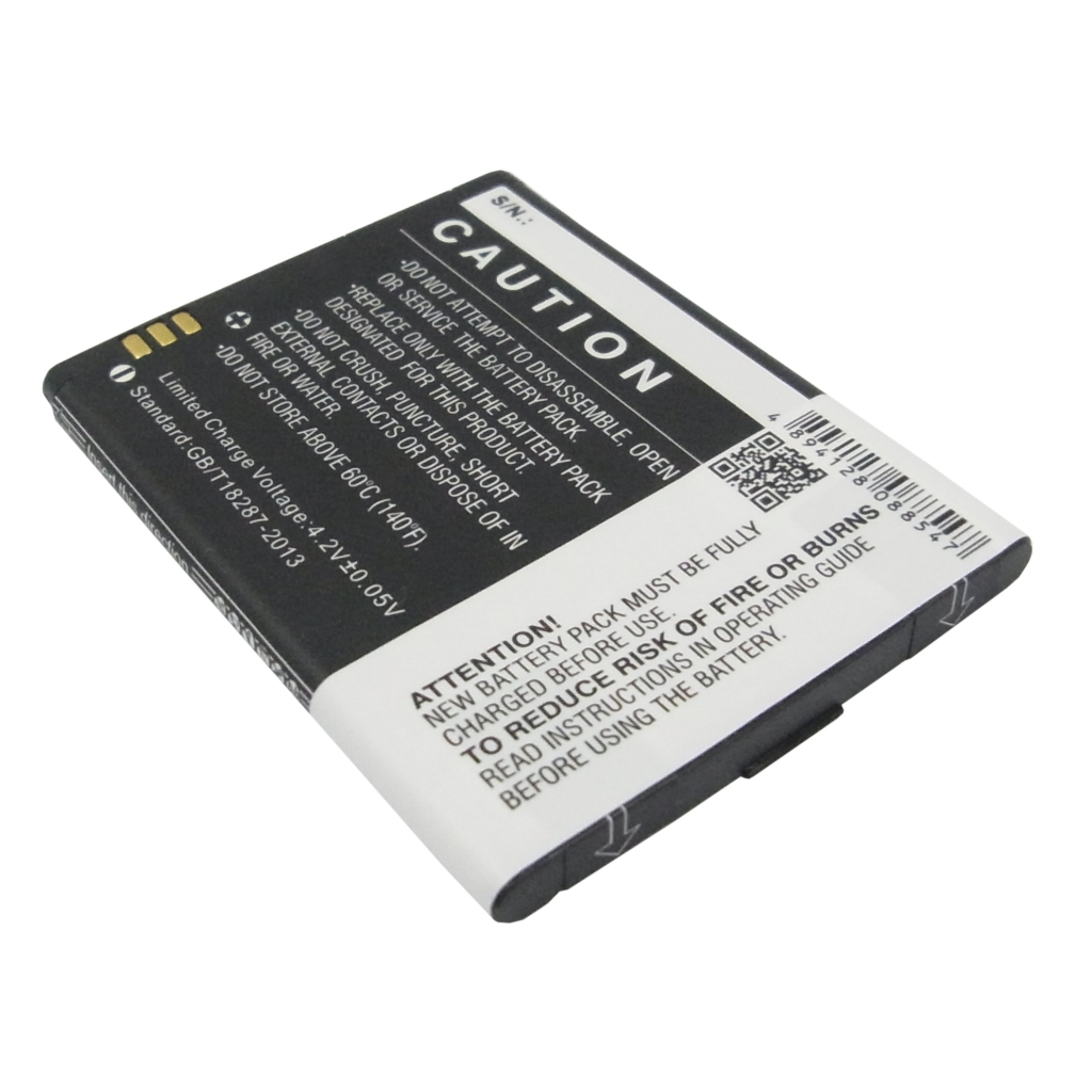 Cameron Sino CS-EAV340SL motsatt vy, 3 kontakter, QR-kod och streckkod