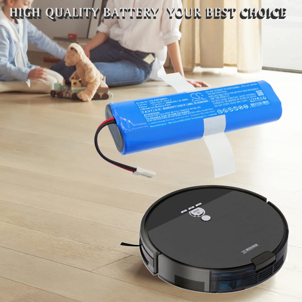 Batteri kompatibel med Ecovacs CS-EDF450VX