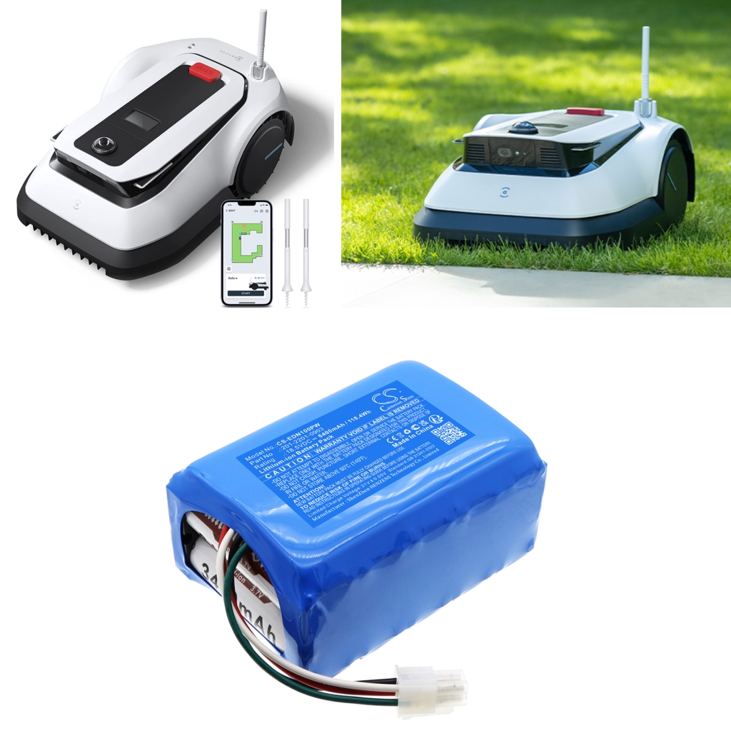 Batteri kompatibel med Ecovacs CS-EDN100PW