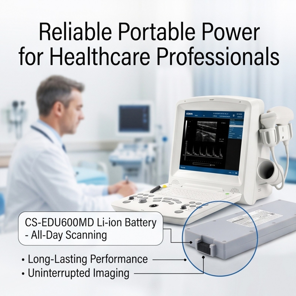Batteri kompatibel med Edan CS-EDU600MD
