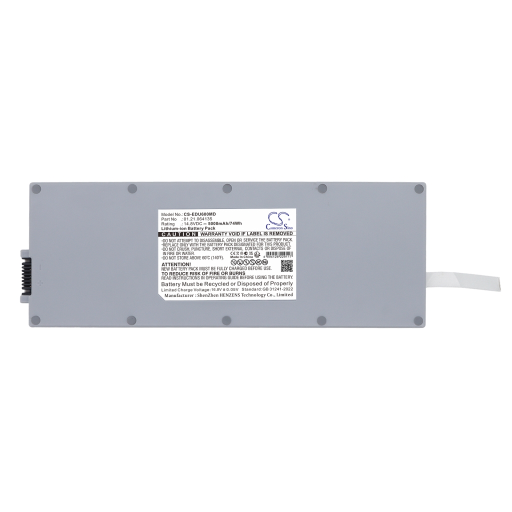 Batteri kompatibel med Edan CS-EDU600MD