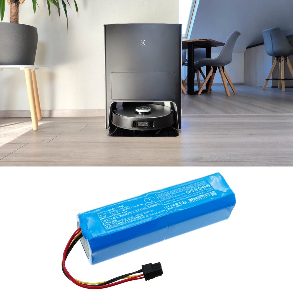 Batterier till dammsugare Ecovacs CS-EDY100VX