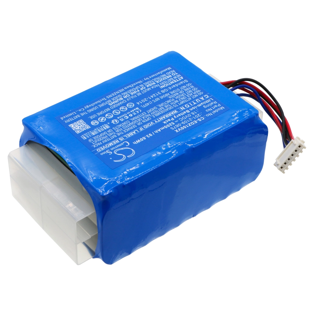 Batterier till dammsugare Ecovacs CS-EDZ100VX