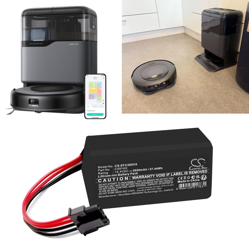 Batterier Ersätter C0914G