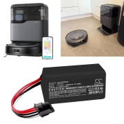 CS-EFC200VX<br />Batterier för  ersätter batteri C0914G