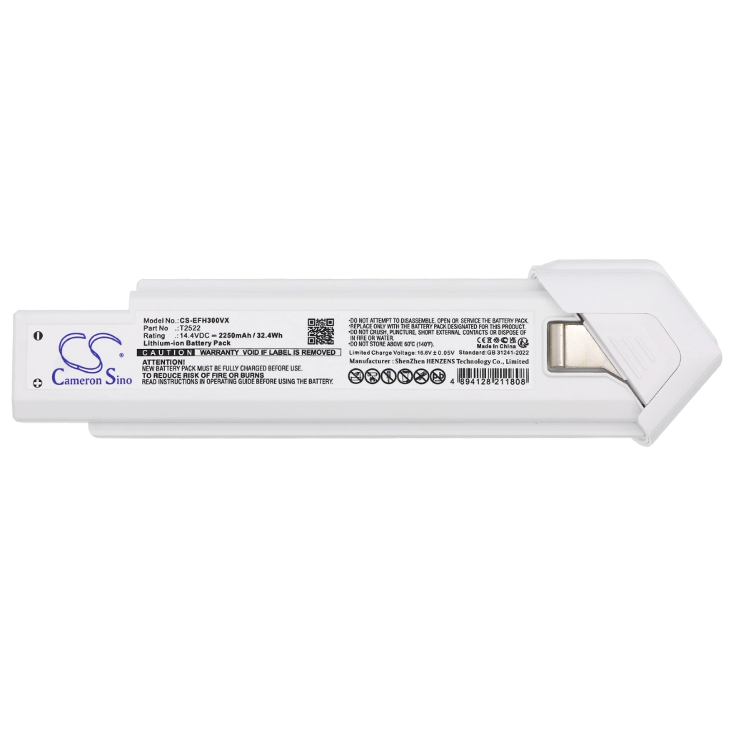 Batterier till dammsugare Eufy CS-EFH300VX