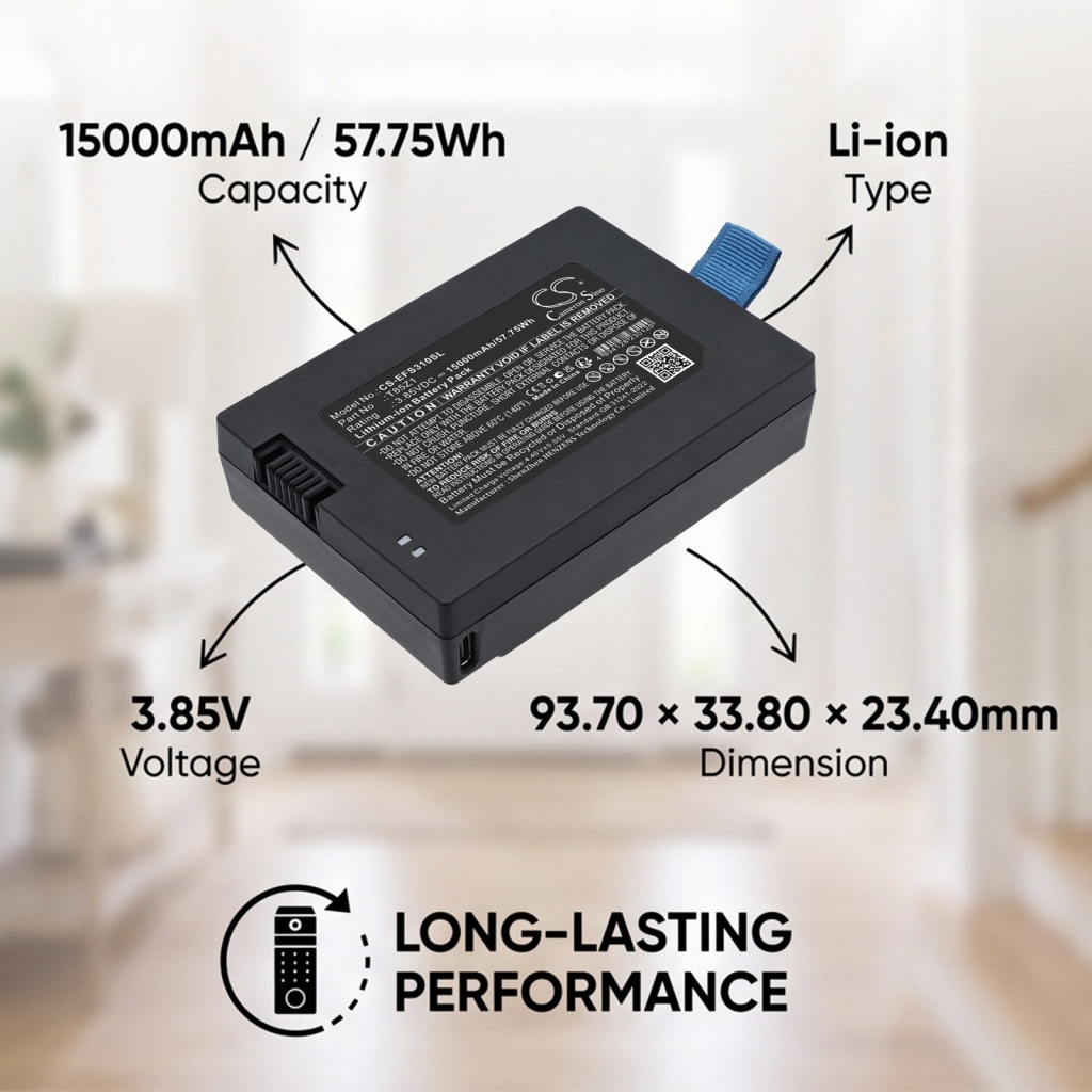 Battery compatible with Home Security Camera Battery