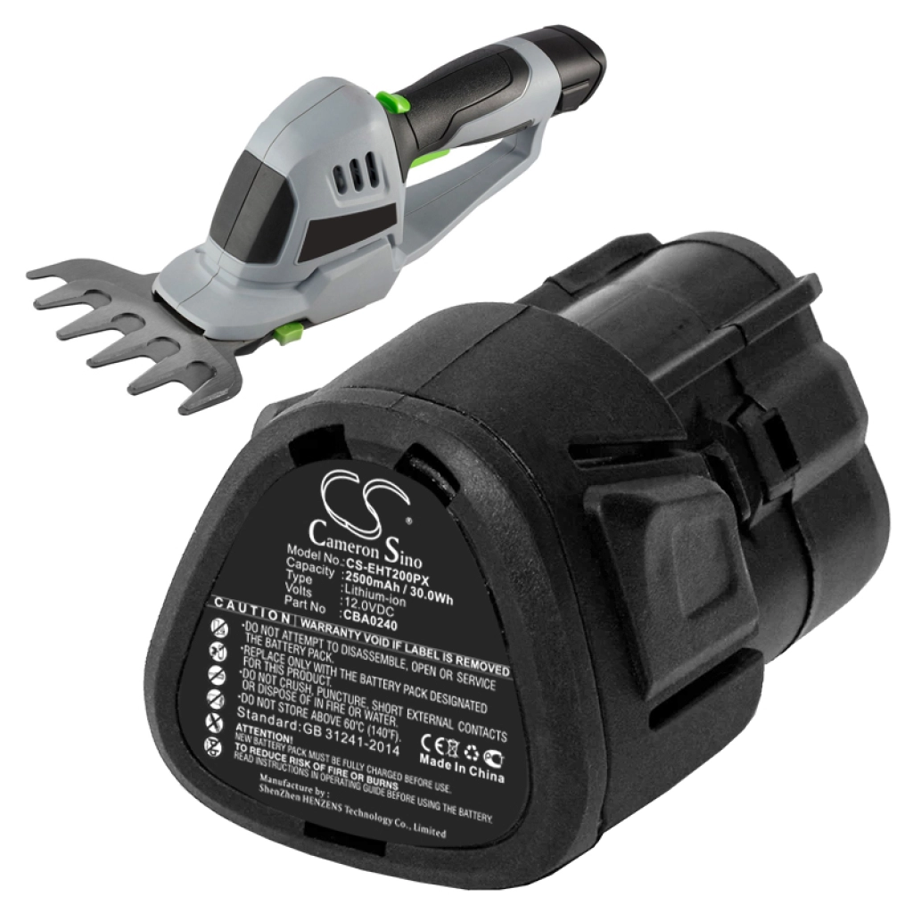 Batterier för verktyg Ego CHT2001E Grass Shears