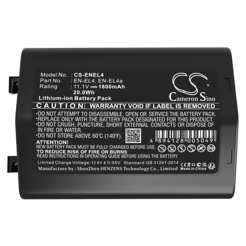 Kamerabatterier Nikon CS-ENEL4