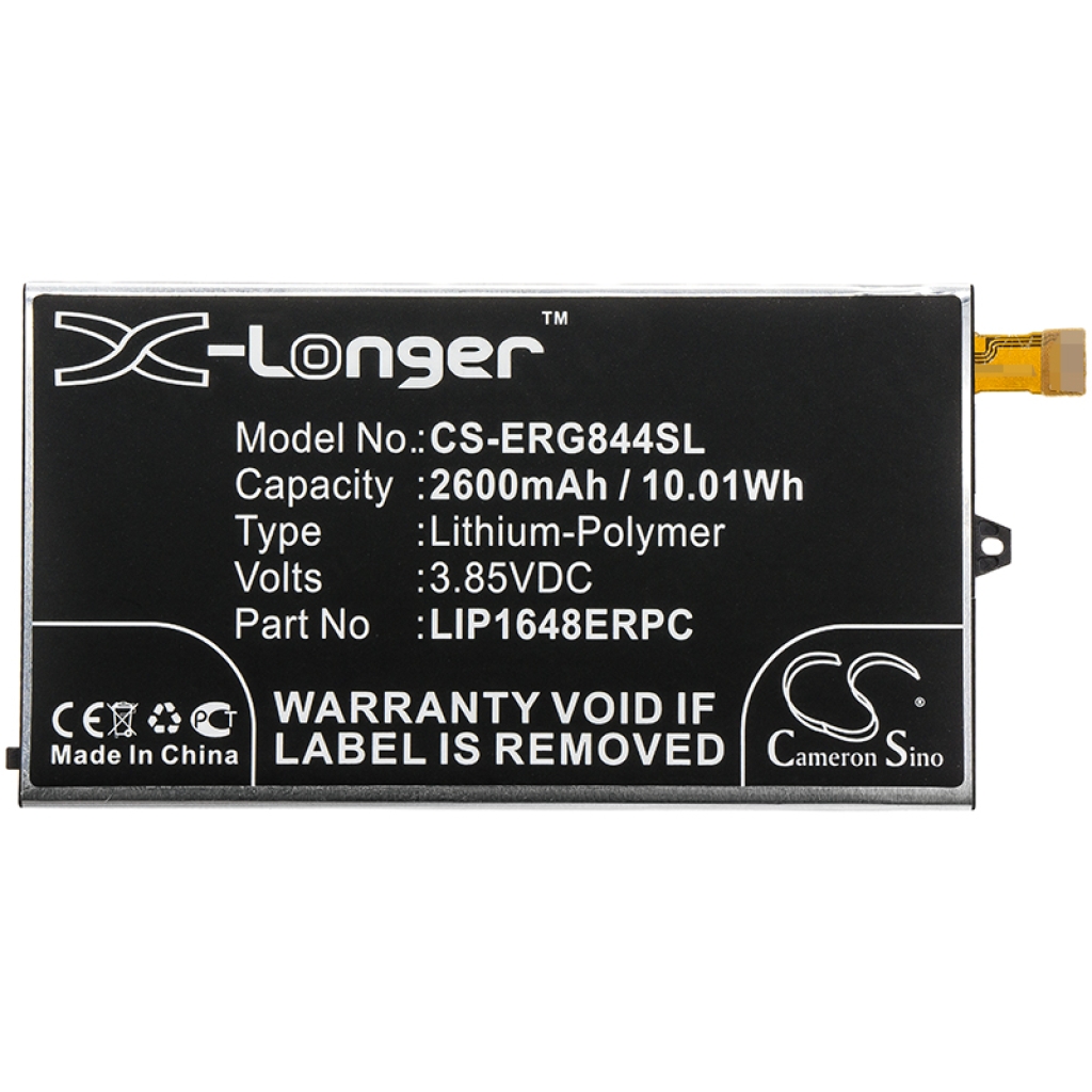 Batteri kompatibel med Sony CS-ERG844SL
