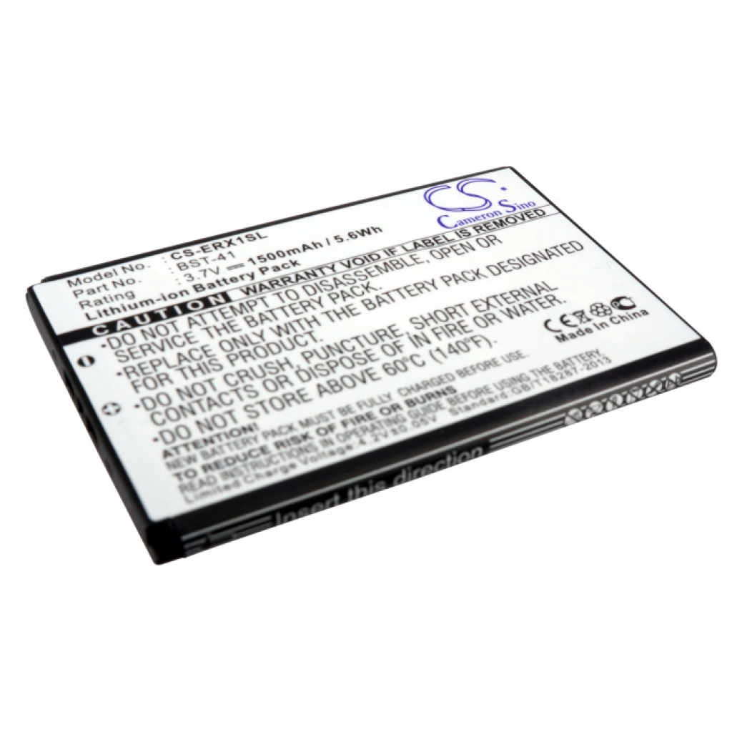 Batterier till mobiltelefoner Sony Ericsson Zeus