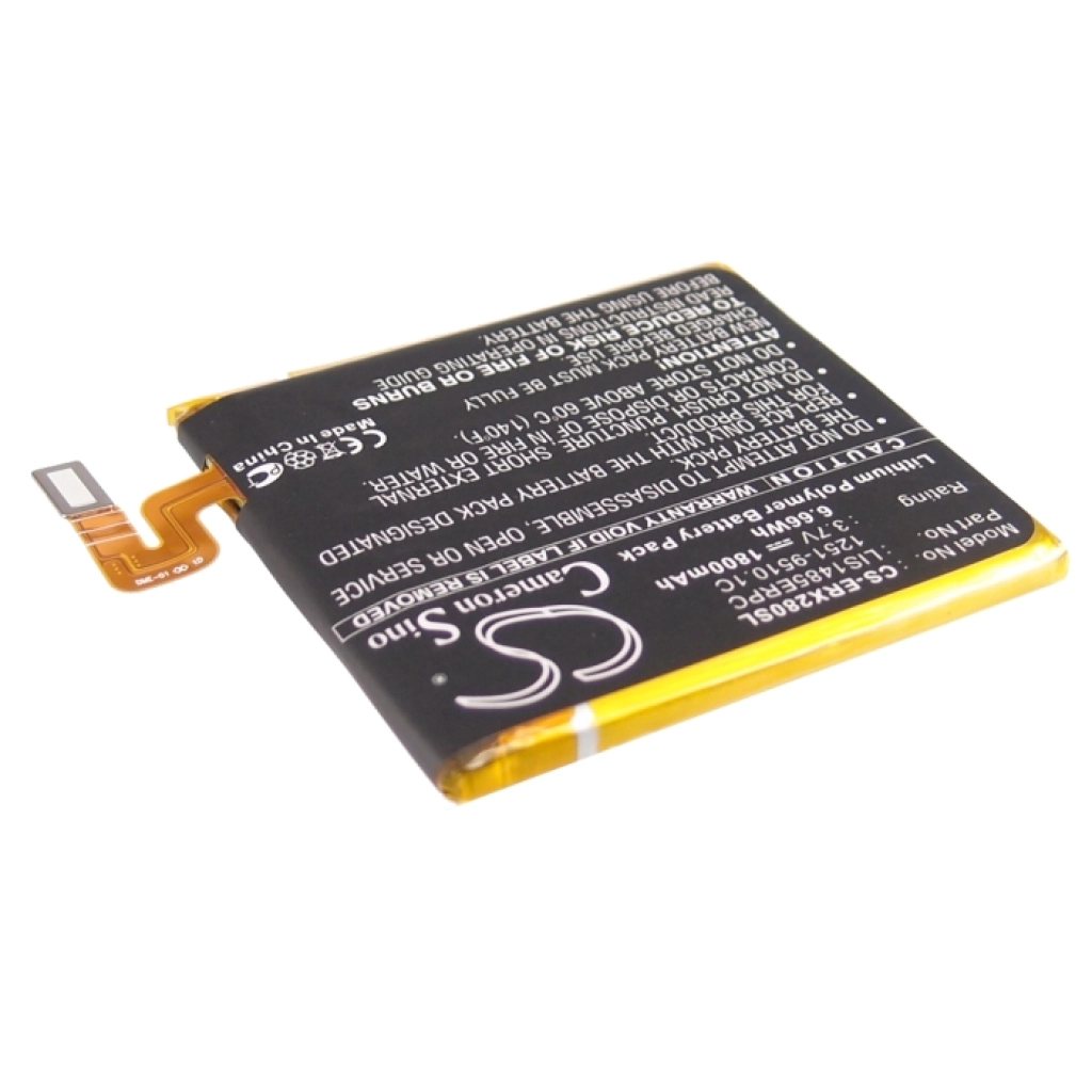 Batterier till mobiltelefoner Sony Ericsson CS-ERX280SL