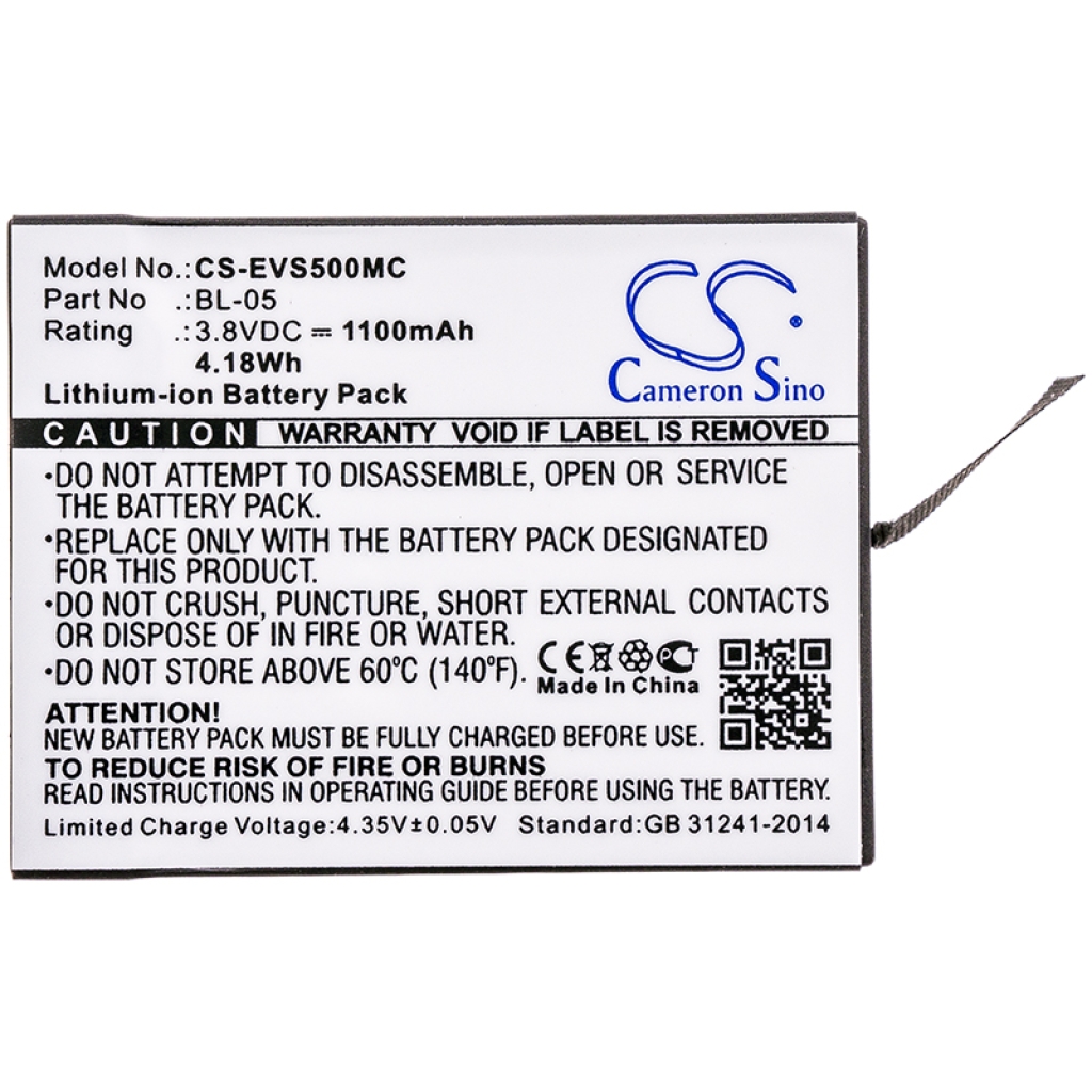 Kamerabatterier Ezviz CS-EVS500MC