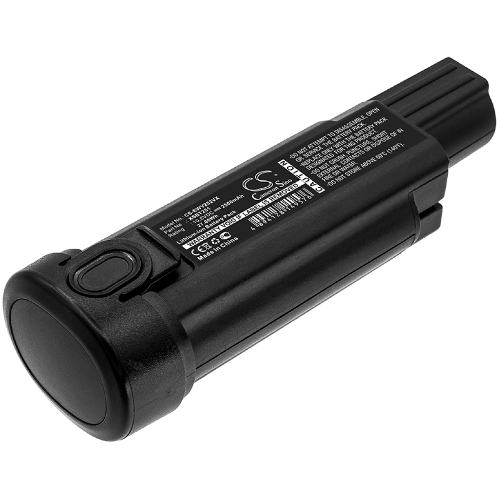 Batterier till dammsugare Shark CS-EWV252VX