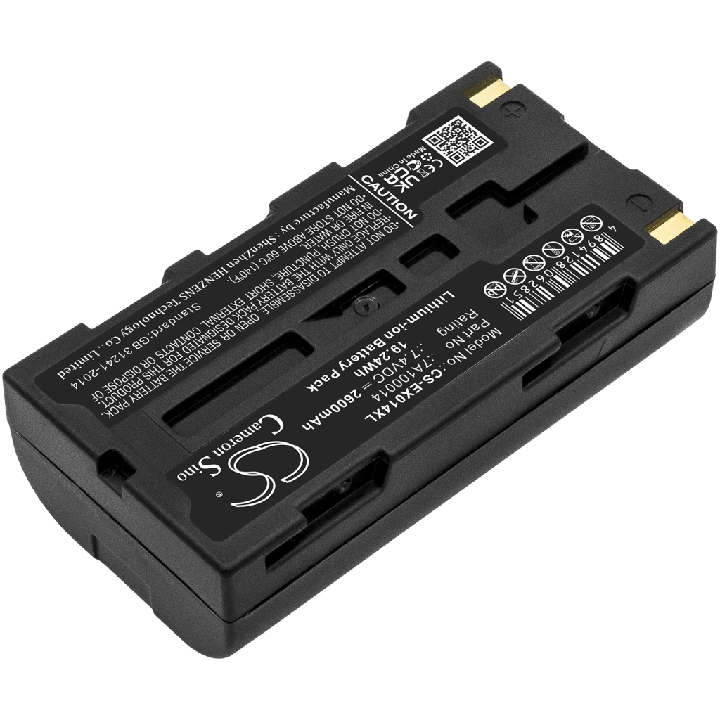 Batterier för skrivare Extech MP200