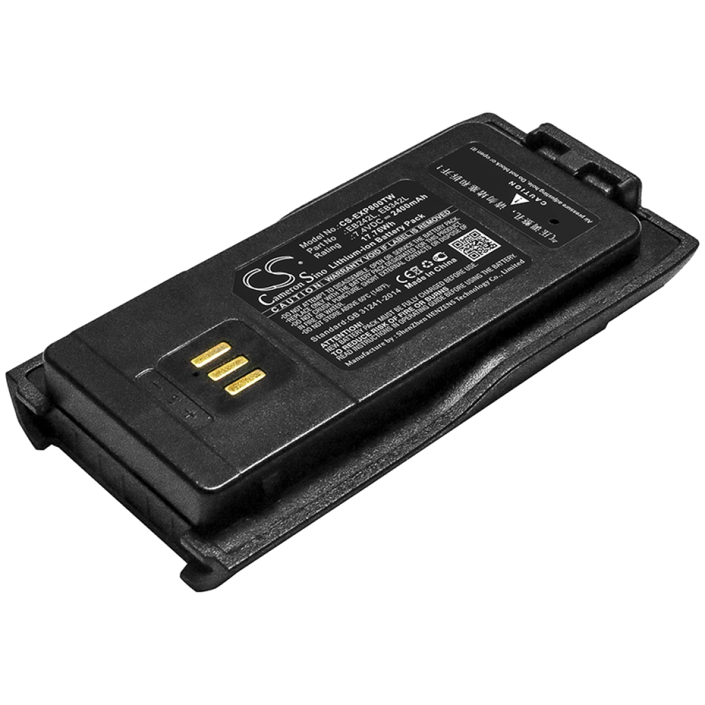 Batterier till radioapparater Excera EP8000