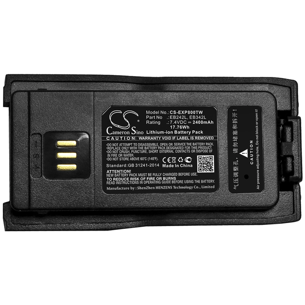 Batterier till radioapparater Excera EP8000