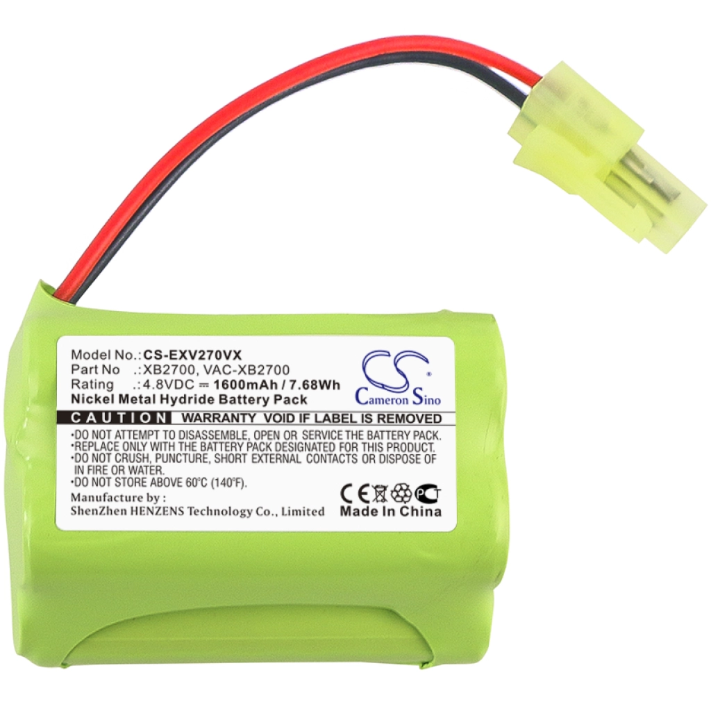 Batterier till dammsugare Shark CS-EXV270VX