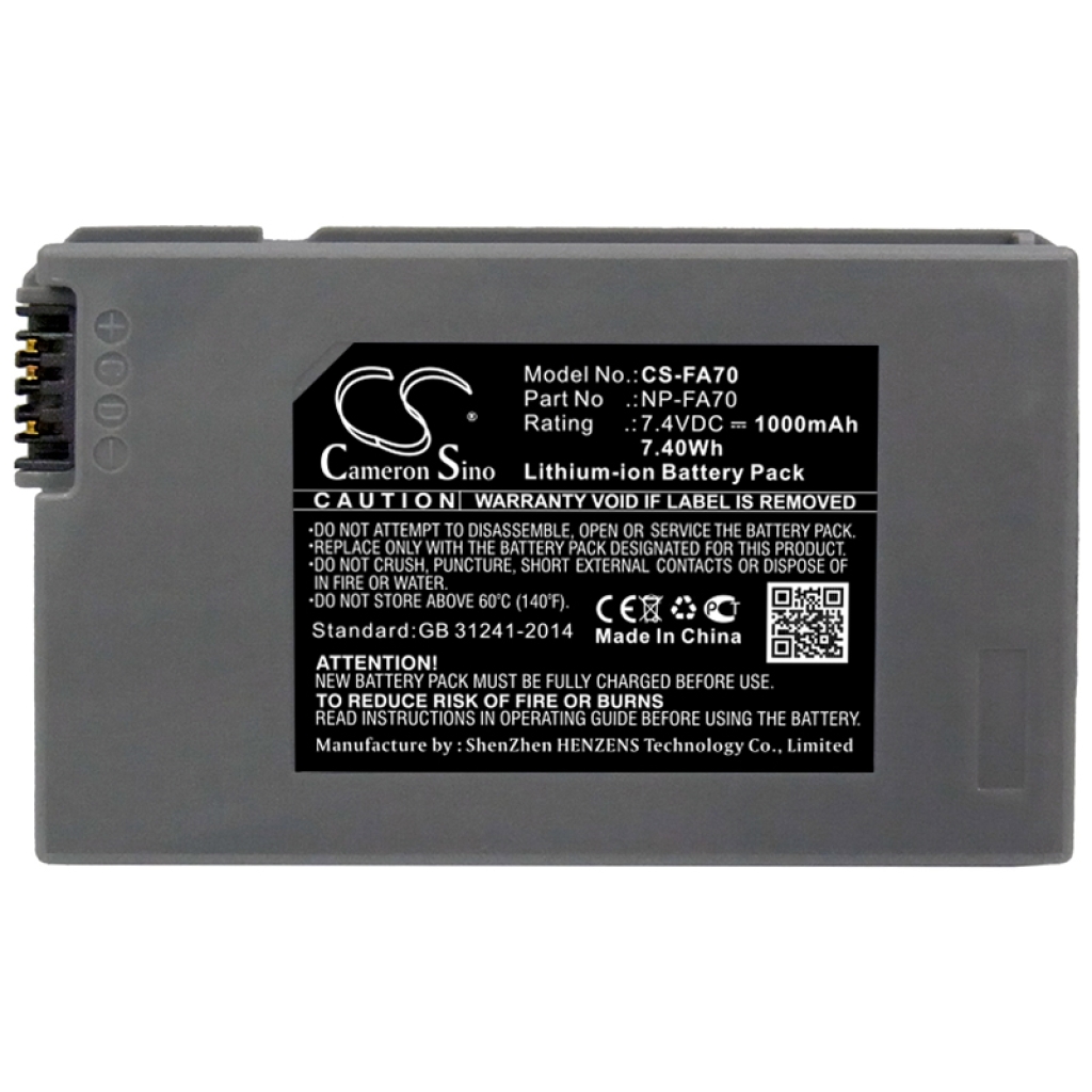 Battery compatible with Camera Battery