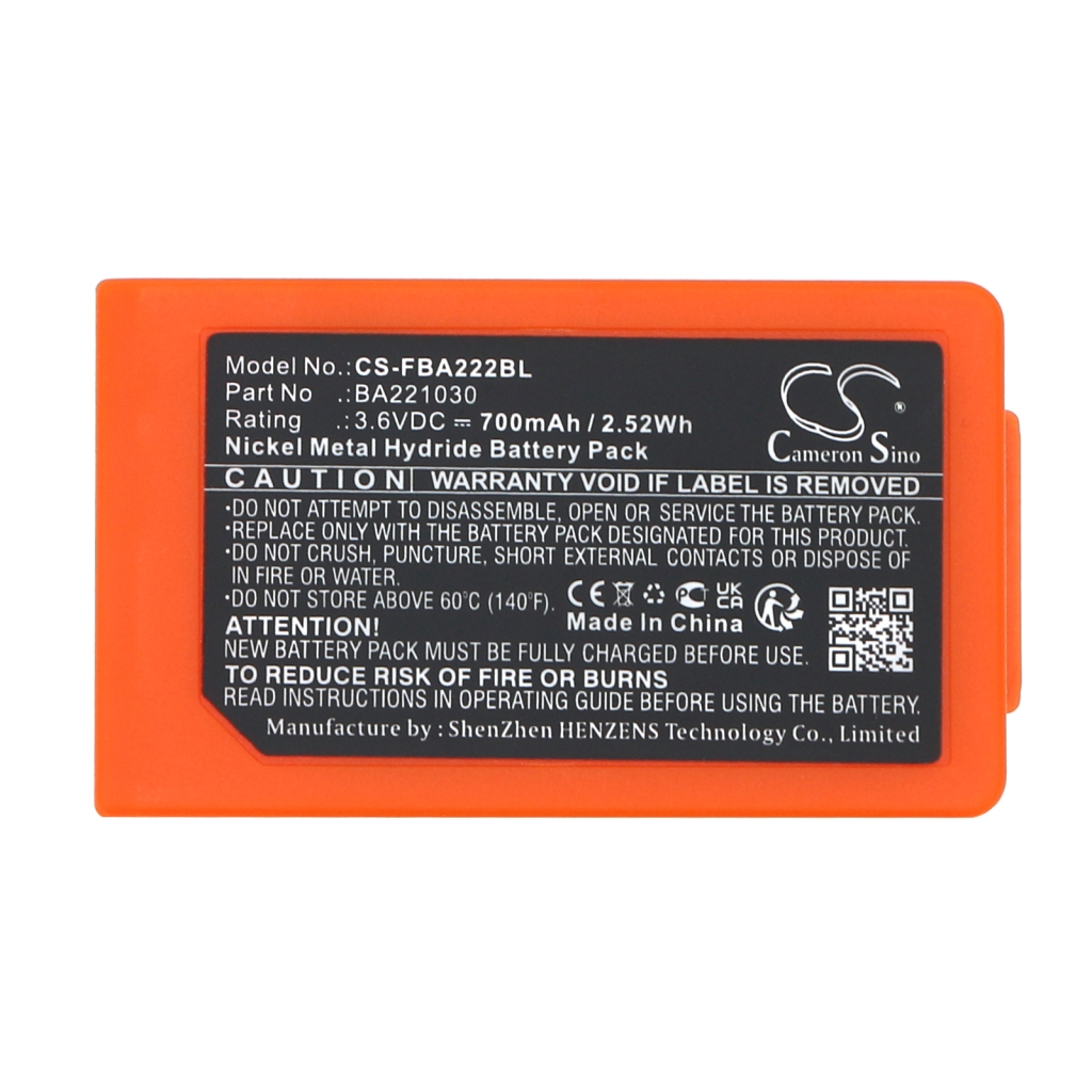 Compatible battery replacement for HBC BA221030