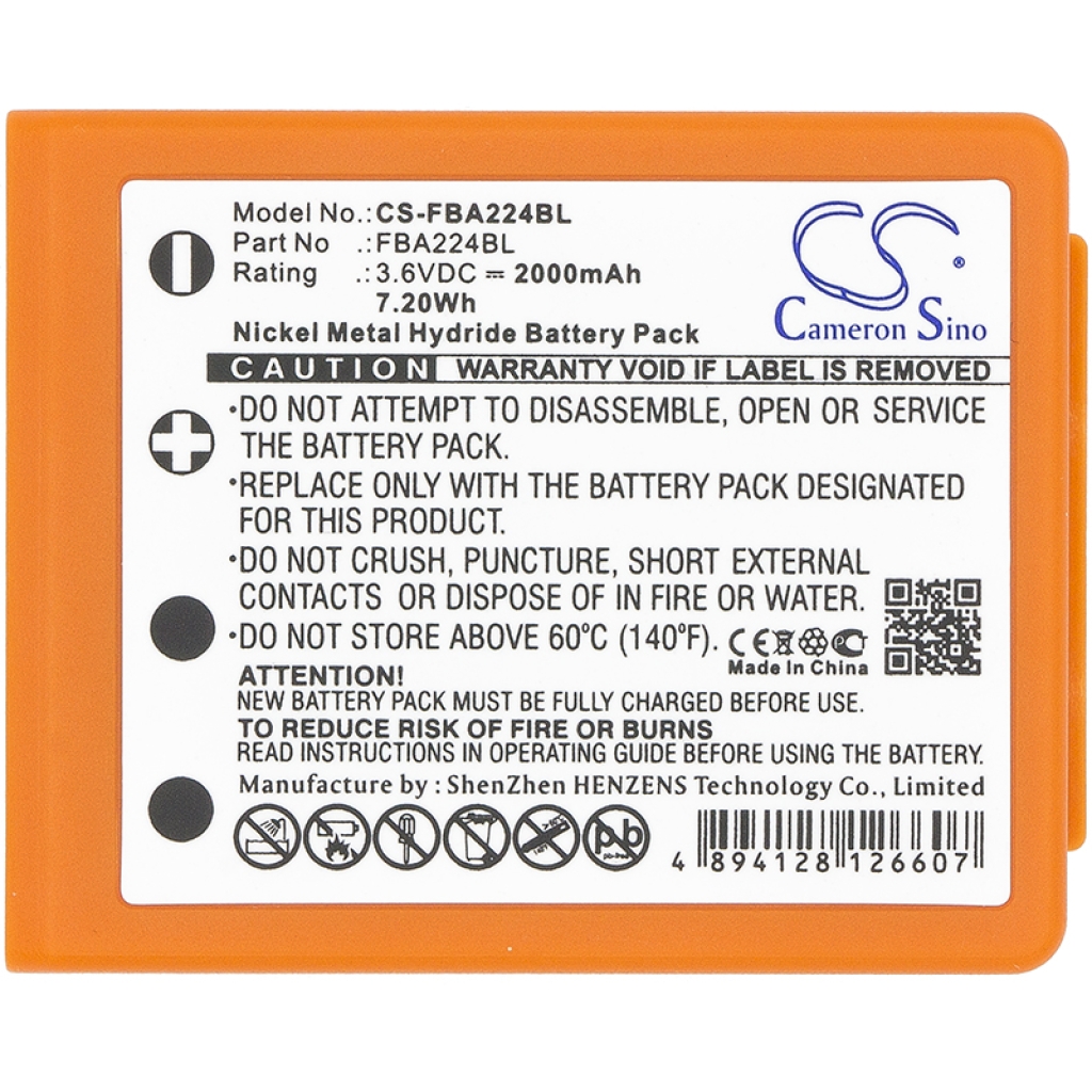 Battery industrial Hbc Radiomatic Micron 4